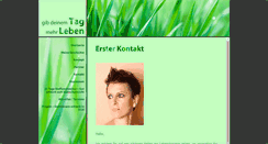 Desktop Screenshot of gib-deinem-tag-mehr-leben.net