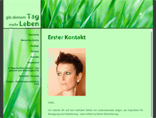Tablet Screenshot of gib-deinem-tag-mehr-leben.net